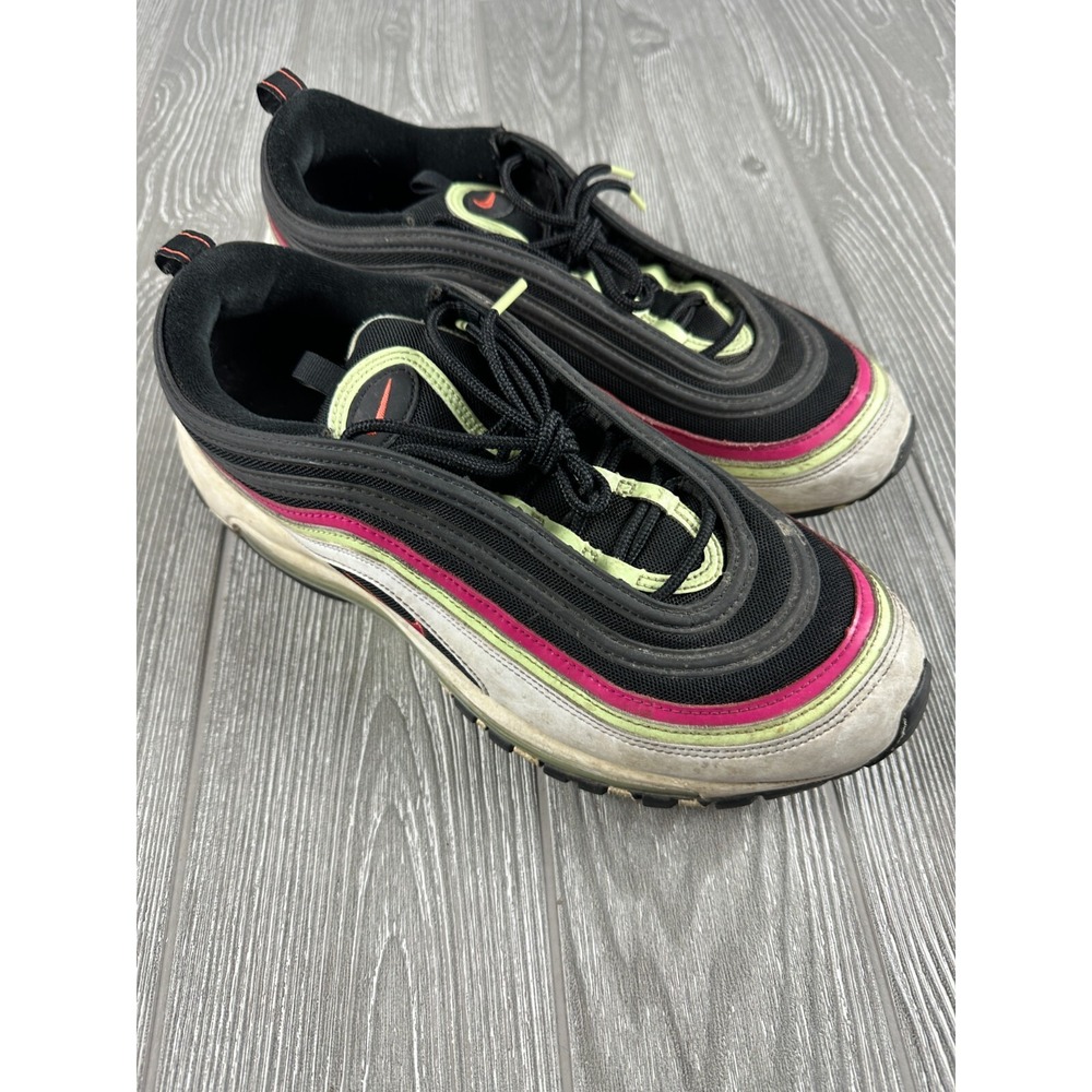 Nike Air Max 97 Multicolor Black Pink Green DD9534-100 Mens Size 11